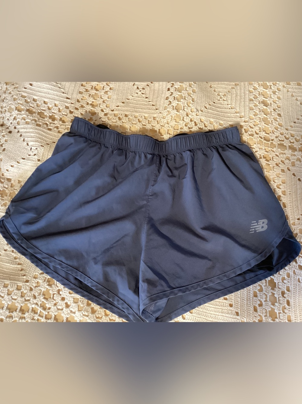 New Balance Women's Dark Blue Athletic Running Shorts